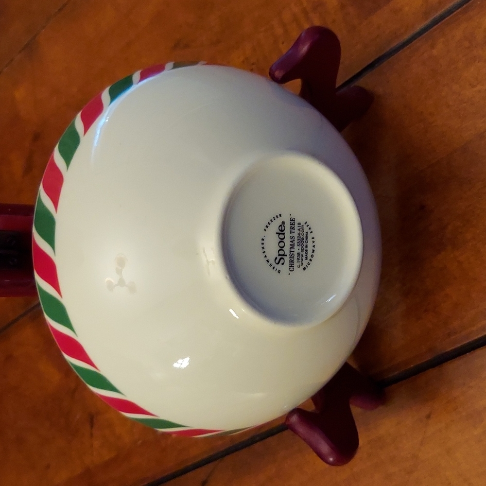 NEW | SPODE | CANDY CANE CANDY BOWL - Picture 4 of 7